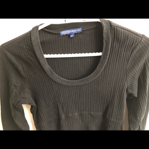 😎👶40% OFF Thyme Maternity long sleeve cotton shirt - Picture 2 of 4